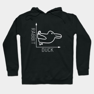 Wittgenstein Rabbit Duck Illusion Hoodie